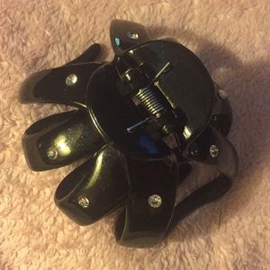 Big hair clip with crystals